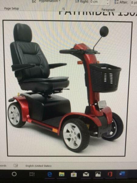 Pathrider 130XL Mobility Scooter
