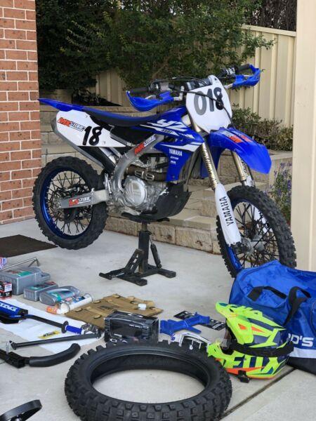 2018 YZ450F - 58hours + Bike Carrier + Lots More