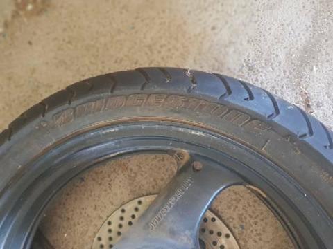 Rear Tyre and wheel assembly good condition