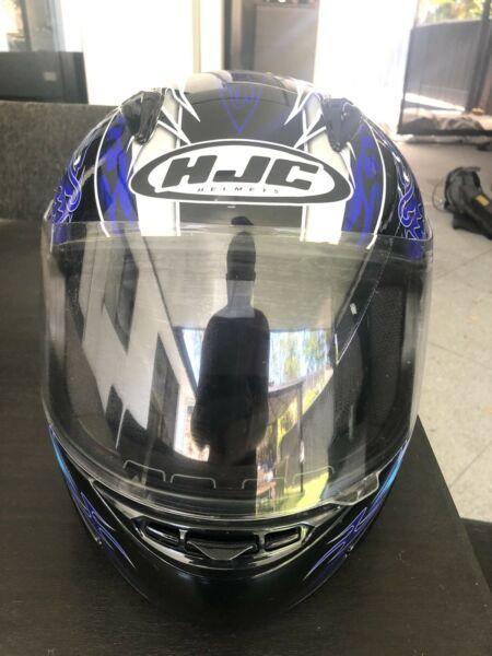 HJC Motorbike Helmet , Blue