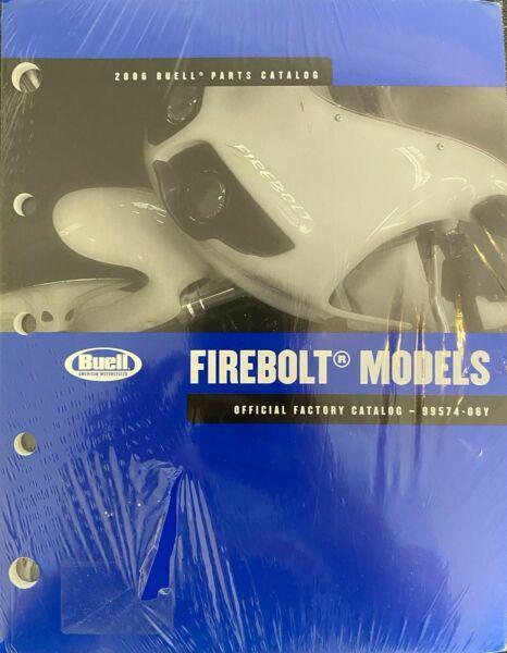 Genuine Buell 2006 Firebolt Models NOS Factory Parts Catalog