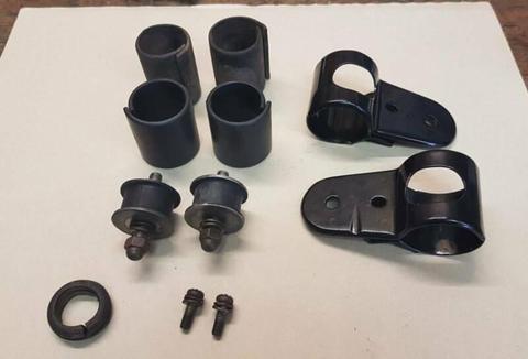 YAMAHA TT500 HEADLIGHT BRACKETS AND MOUNTS