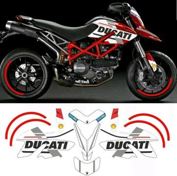 DUCATI HYPERMOTARD 796 1100 MOTO GP 2018 TRIBUTE REPLICA GRAPHIC DECAL