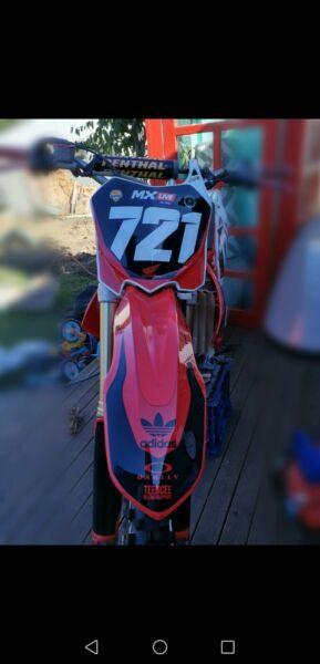 2011 Honda crf250 fuel injected