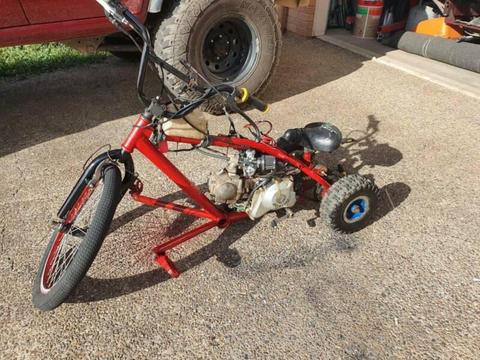 Custom made 90 cc drift trike