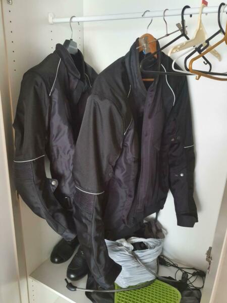 aldi motorcycle jacket x 2