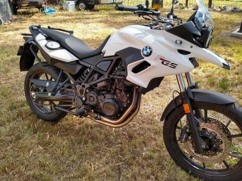 BMW F700GS Motorcycle