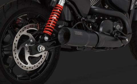 Vance&hines hi output slip on pipe for street rod 750