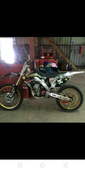 2005 Honda CRF250 with a HEAP of gear and extras!