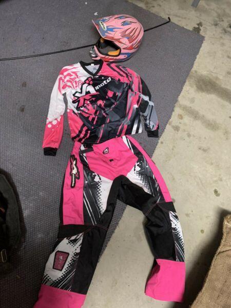 Girls Motorcross gear size 32