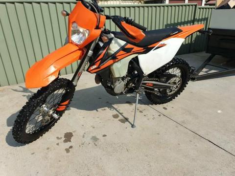 Ktm 450 exc-f road registered