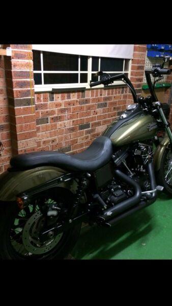Genuine Harley Davidson dyna low profile seat