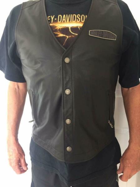 Harley Davidson Genuine Leather Vest