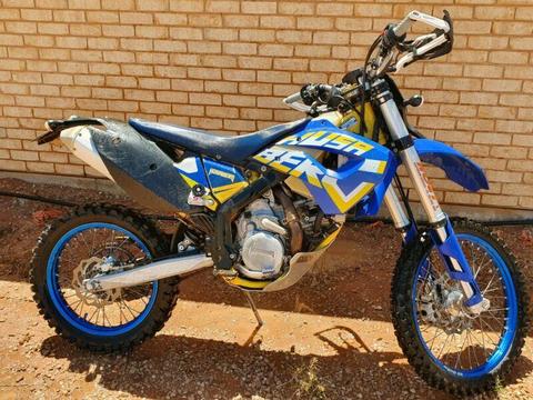 Husaberg FE450. May swap for a MX 250