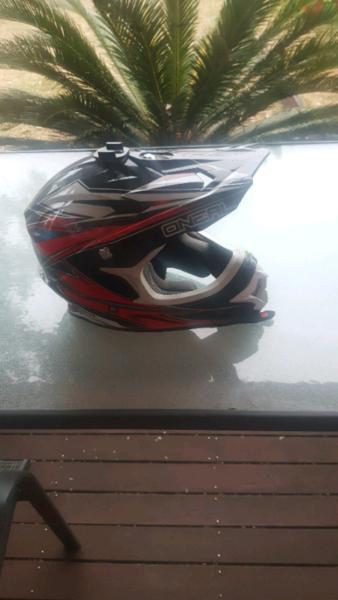 Dirtbike helmet