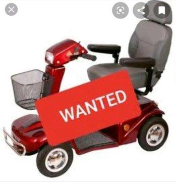 Wanted: Mobility Scooter Wanted