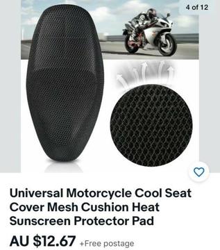 NEW MOTORCYCLE /SCOOTER SEAT COVER