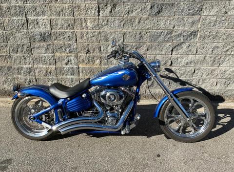 Blue Harley Davidson Rocker