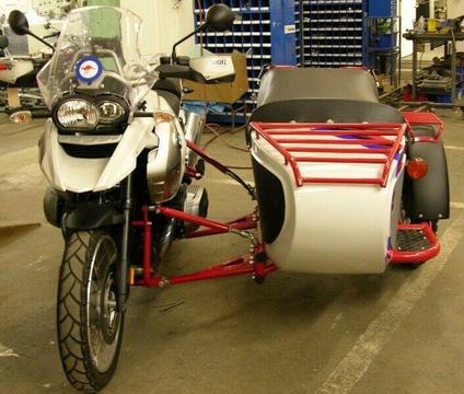 Expedition Sidecar by DMC for R1200GS BMW