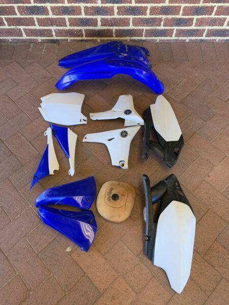 Mx plastics for WR450F and yz250