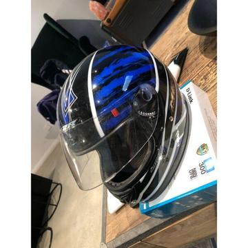 Motorcycle helmet used