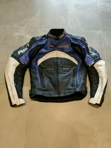 RST Motorcycle Jacket Leather UK38