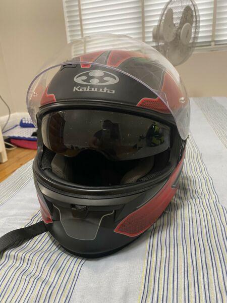 Kabuko motorcycle helmet