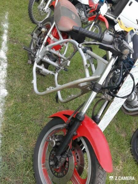 Motor bike frame