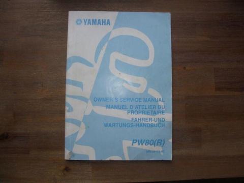 YAMAHA PW80 SERVICE MANUAL