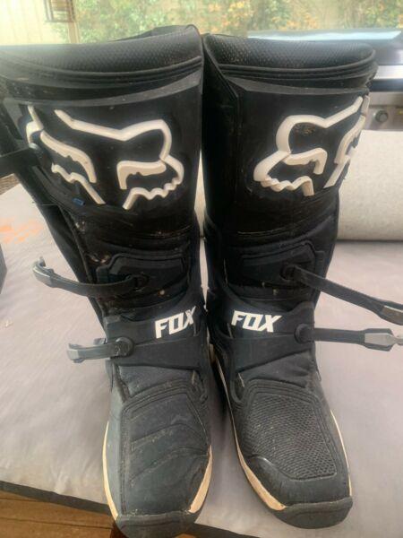 Fox motocross boots