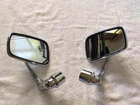 Triumph Thruxton/Bonneville end bar mirrors