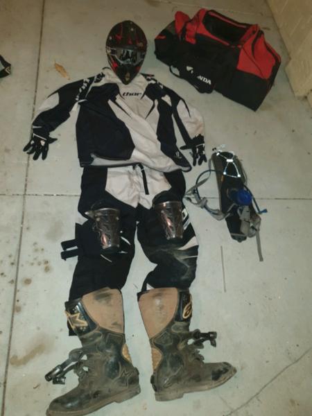 Full motocross outfit