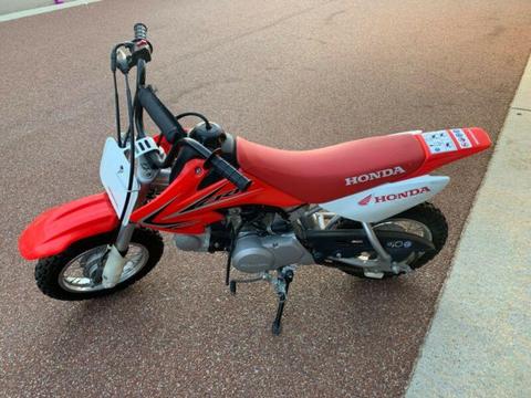 Honda CRF50 50cc kids bike