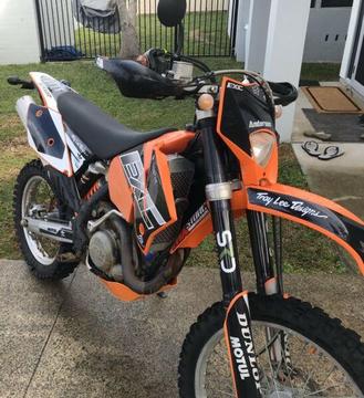 2005 Ktm exc 450 registered