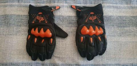 Fox Bomber MX Gloves Orange Brand New XXL
