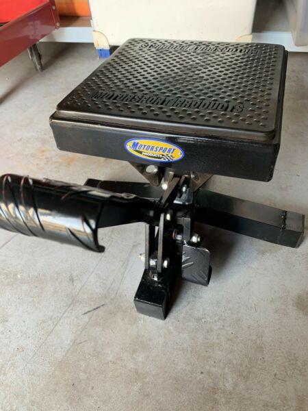 Motorcycle lift stand. Bargain