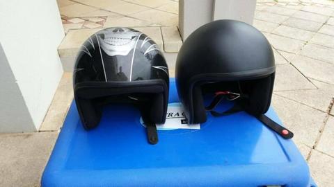 Helmets, M2R skull pic S size, and a black L size