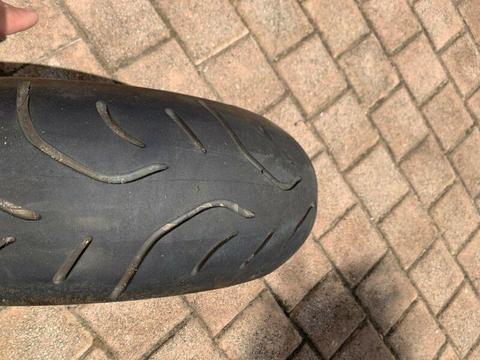 Good condition rear tyre suit Yamaha R1