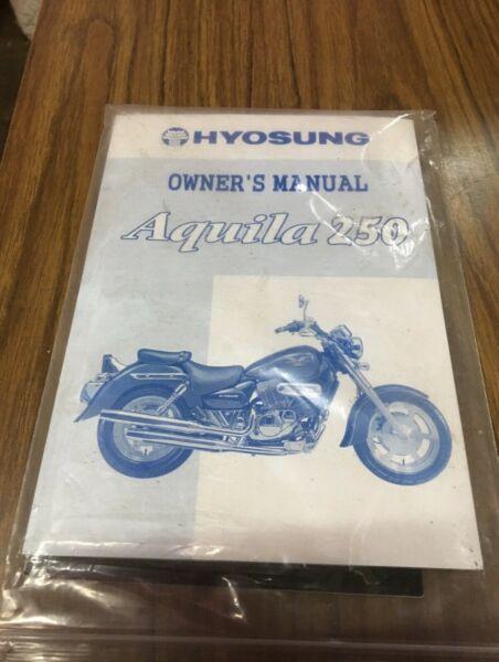 Hyosung GV250 2003 Owners Manual
