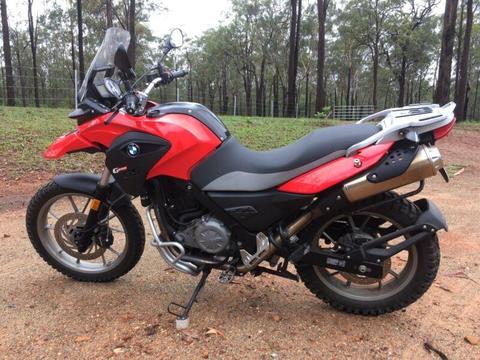 BMW GS650 MOTORCYCLE LOW KM FACTORY LOWERED
