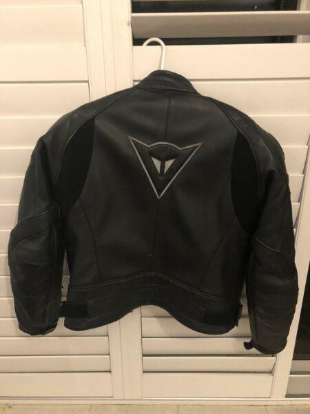 Leather motorcycle Jacket