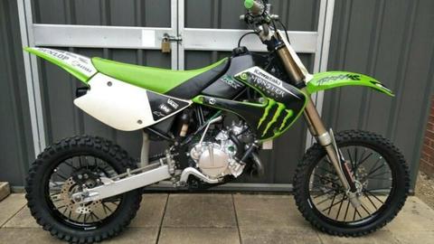 KAWASAKI KX85 Small Wheel Suit new bike buyer Excellent condition