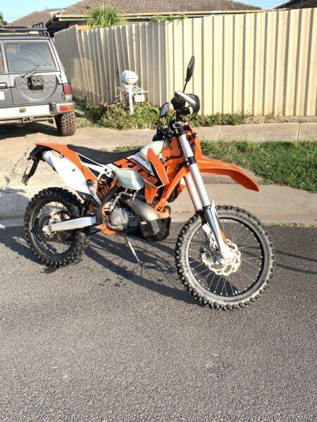 2016 Ktm 300 exc may swap for tinnie