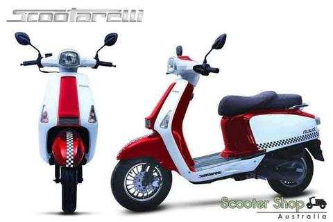 SCOOTARELLI REVIVAL MOPED BACK IN STOCK - ONLY $2190 RIDE AWAY!!!