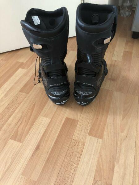 Berik leather Alpinestars boots $500 for the lot