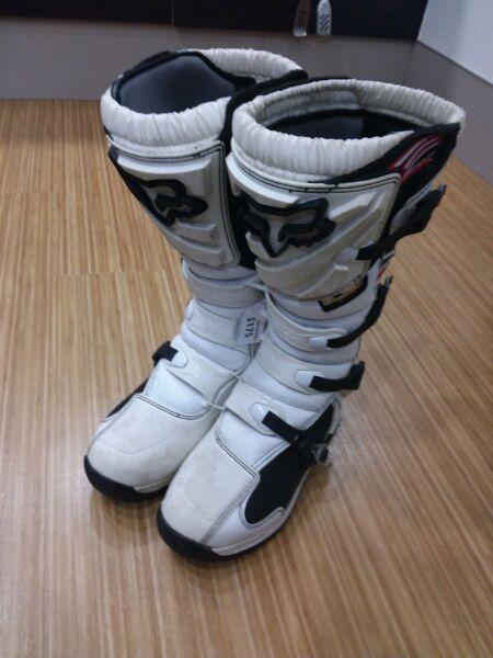 Fox comp 5 motorcycle boots