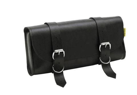 Willie Max Leather Tool Pouch. Mounts Straight On To Your Motorbike