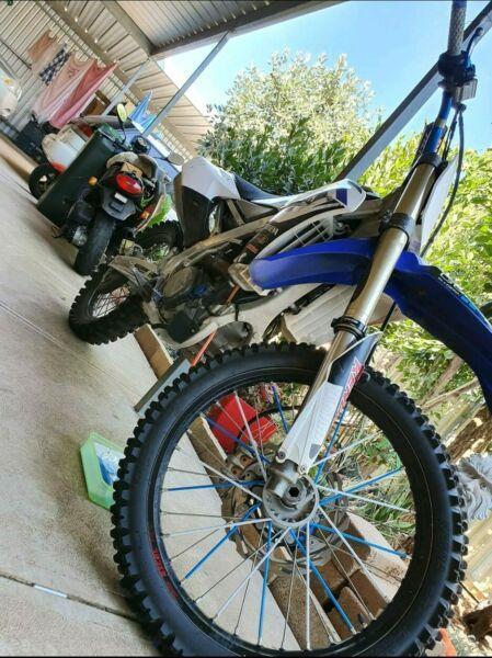 Regretful sale!!! 2016 yzf250 hardly used from new
