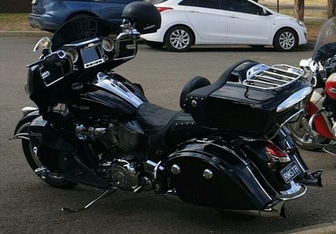 2018 Indian Roadmaster, every accessory done, show bike