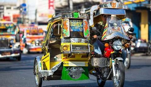SIDECAR MOTORCYCLE PHILIPPINES GENUINE VERY RARE IN AUSTRALIA